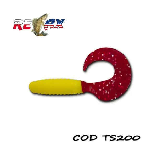 Naluca Soft Relax Twister 9cm Standard Relax (4buc/Plic) : Culoare - Ts200