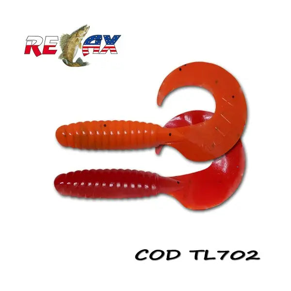 Naluca Soft Relax Twister 9cm Laminat Relax(4buc/Plic) : Culoare - Tl702