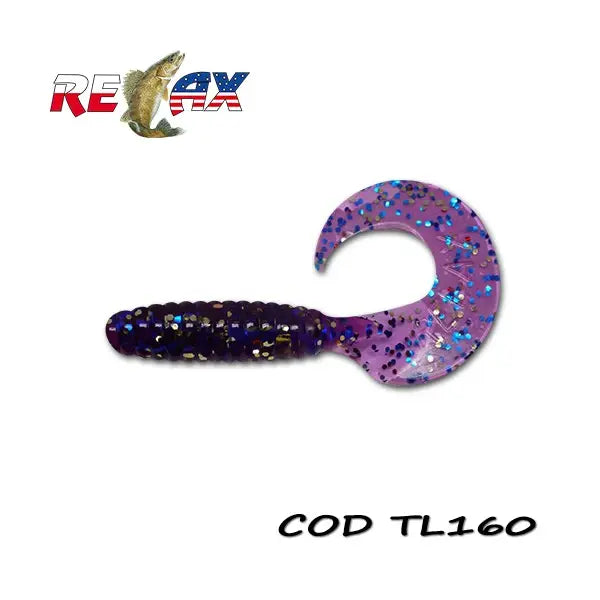 Naluca Soft Relax Twister 9cm Laminat Relax(4buc/Plic) : Culoare - Tl160