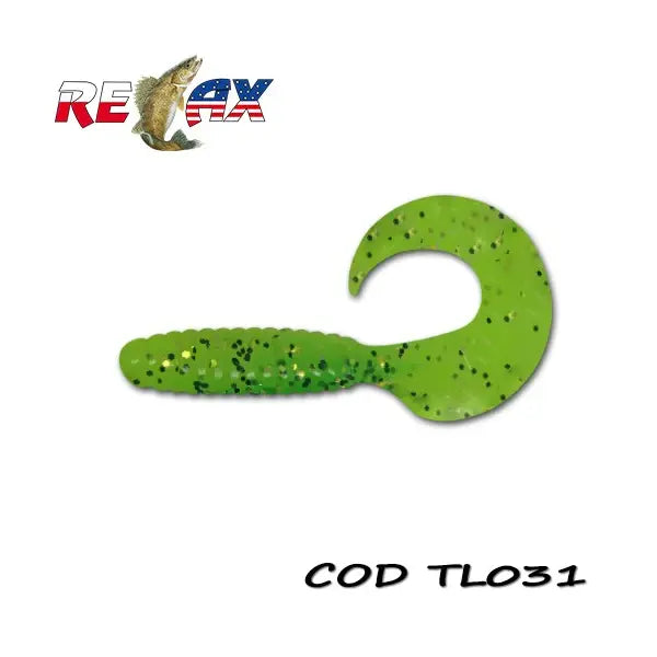 Naluca Soft Relax Twister 9cm Laminat Relax(4buc/Plic) : Culoare - Tl031