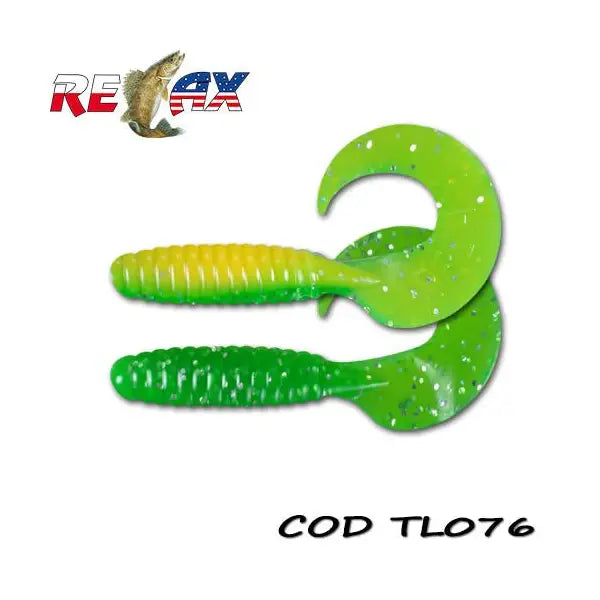 Naluca Soft Relax Twister 9cm Laminat Relax(4buc/Plic) : Culoare - Tl076