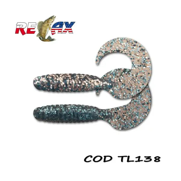 Naluca Soft Relax Twister 9cm Laminat Relax(4buc/Plic) : Culoare - Tl138