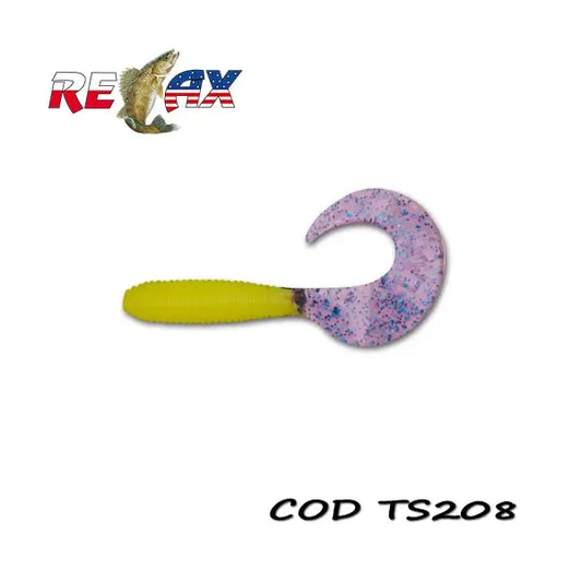 Naluca Soft Relax Twister 8cm Standard Relax (4buc/Plic) : Culoare - Ts208
