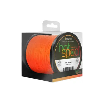 Fir Textil Delphin Hotspod 8 / Portocaliu 0,14mm 9,6kg 300m