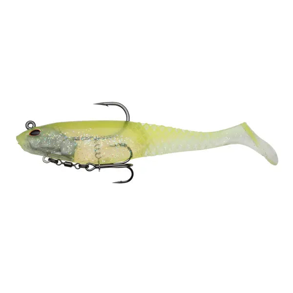 Nălucă soft Berkley Powerbait® Cullshad Deep 12.5 Cm 42 G Sinking Lime Ice