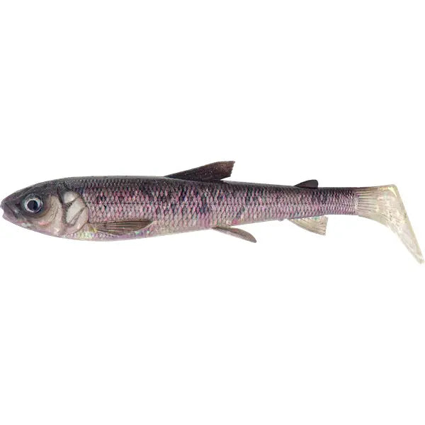 Nălucă soft Savage Gear 3d Whitefish Shad 15 Cm 27 G Sinking Bone Ghost 2pcs