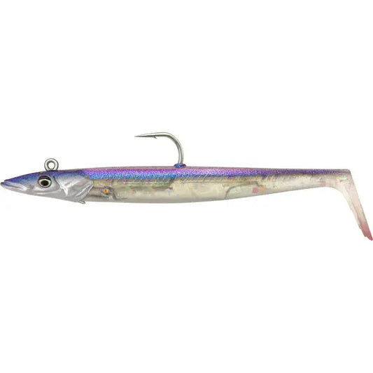 Nălucă soft Savage Gear Sandeel V2 Big Game 21.5 Cm 140 G Sinking Blue Sandeel 2+1pcs