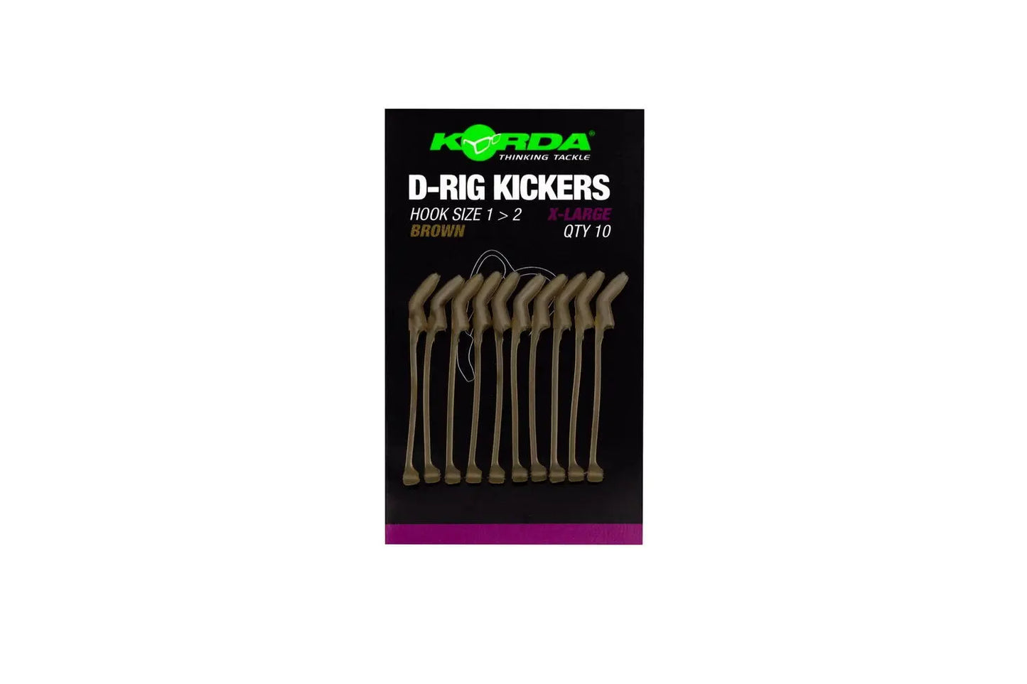 Korda Kicker D-Rig Brown 10buc/Pl Mar.xl