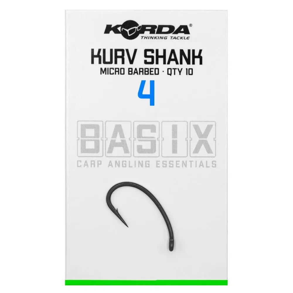 Korda Carlig Basix Kurv Barbed Nr.4 10buc/Pl