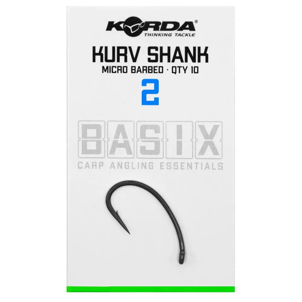 Korda Carlig Basix Kurv Barbed Nr.2 10buc/Pl