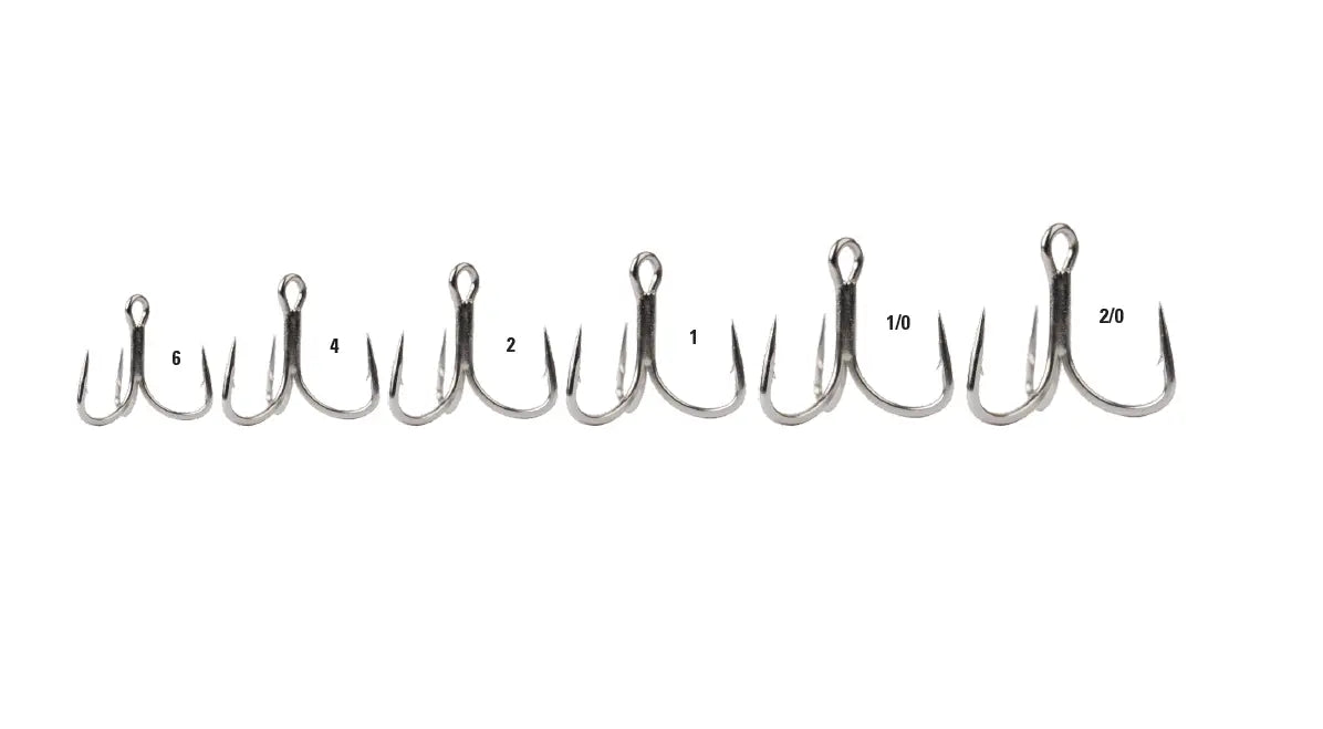 Mustad Ancora Tripla Grip Treble Steel 6buc/Pl