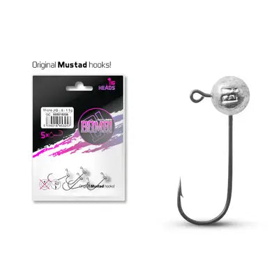 Cap Jig Fără Guler Delphin Bomb! / 5 Buc 1g-2