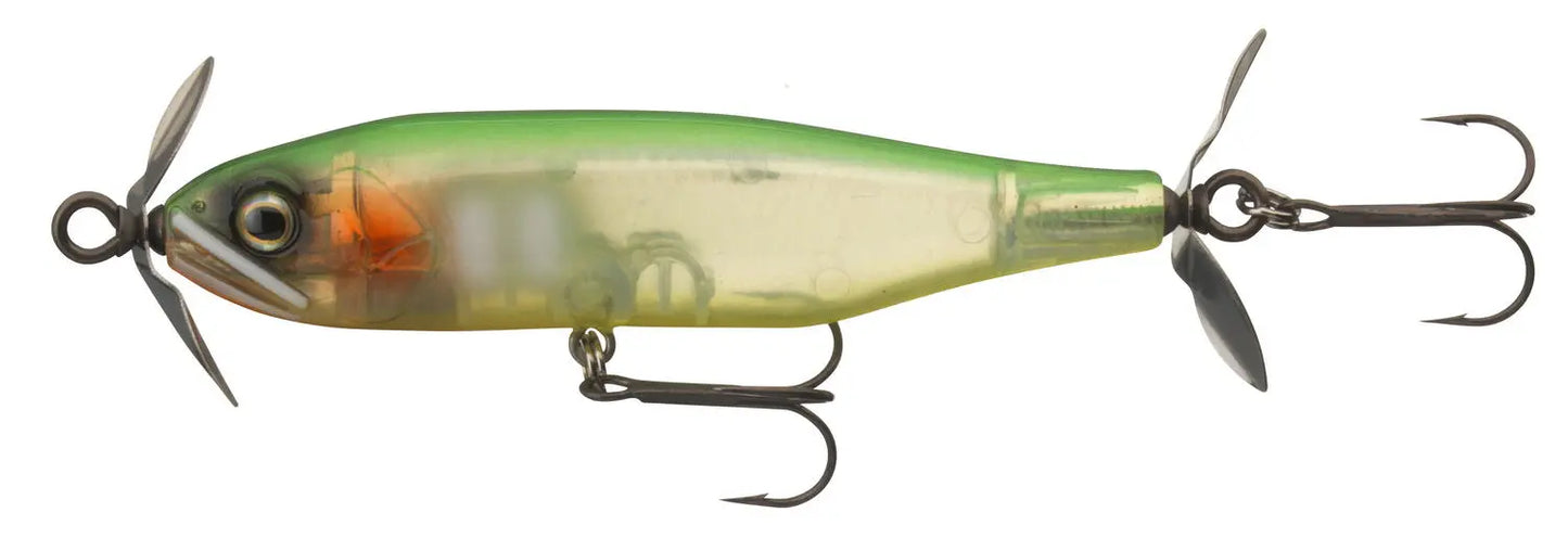 Vobler Daiwa Naluca Steez Prop 85f 8,5cm/12,7g Clear Lime