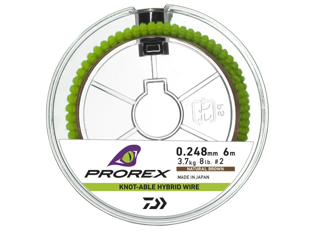 Fir Textil Daiwa Prorex Hybrid Knotable Wire 248mm/3,7kg/6m Maro