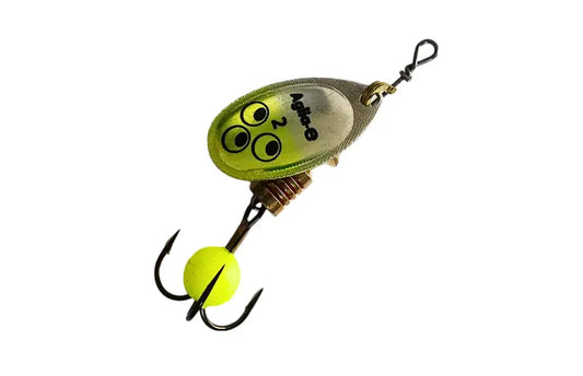 Lingurita Rotativa Mepps Lingurita Rotativa E Brite 4,5g Argint/Chartreuse