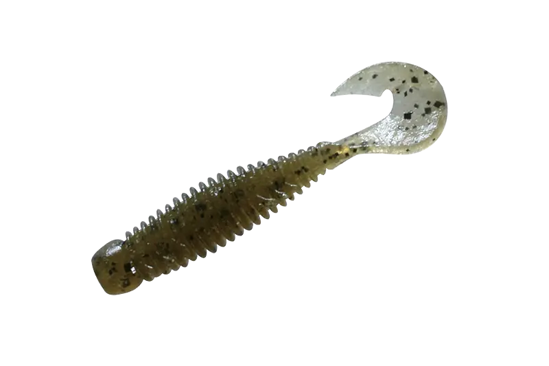 Jackall Vierme Wobbring 3inch Green Pumpkin Pepper 6buc/Pl