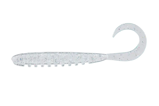 Jackall Vierme Tide Curly 2inch Clear Hl Flake 8buc/Pl