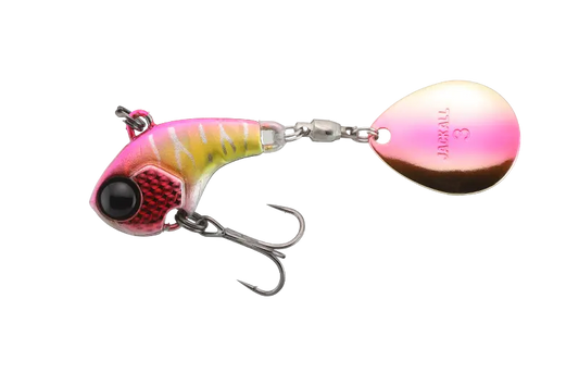 Jackall Spinner Deracoup 1/4oz Pink Back Crown