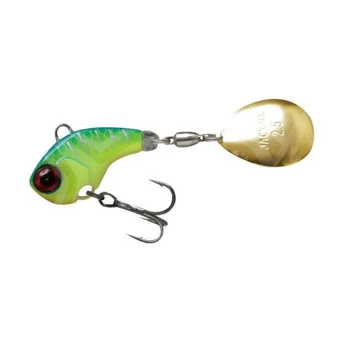 Jackall Spinner Deracoup 1/2oz Blueback Chartreuse