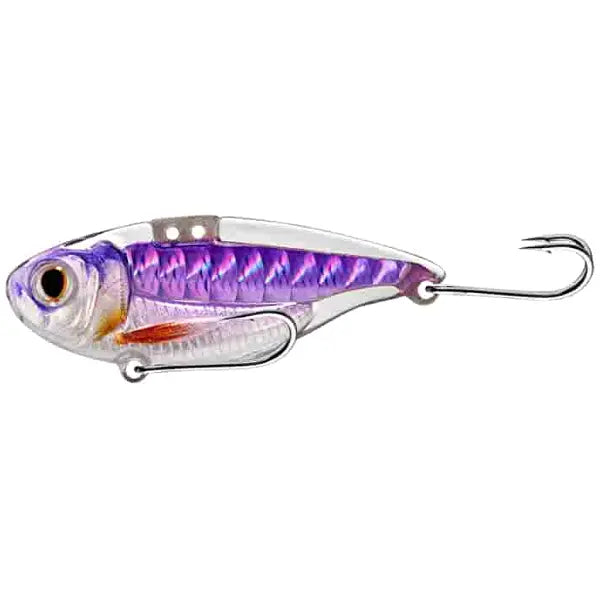 Live Target Cicada Sonic Shad Blade Bait 5cm/10g Violet/Black Back