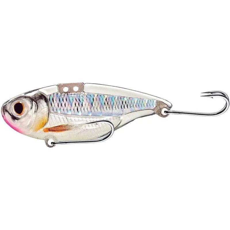 Live Target Cicada Sonic Shad Blade Bait 5,5cm/14g Glow/Pearl