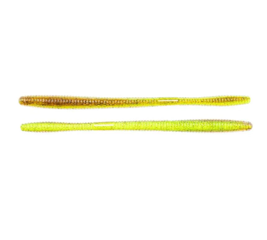 Live Target Straight Worm 11,4cm/11,4g Chart/Brown 10buc/Pl
