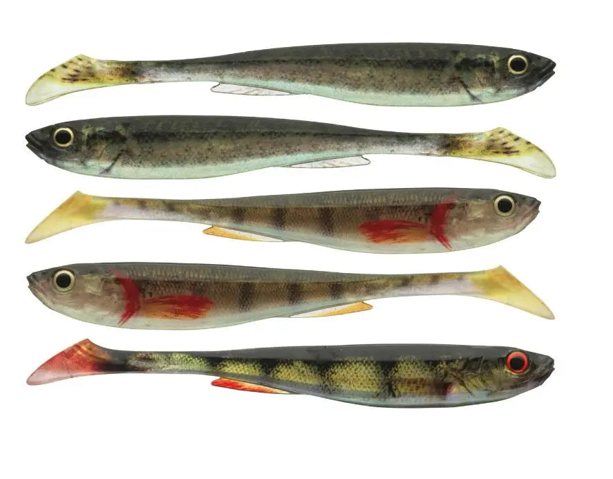 Naluca Soft DAIWA SHAD PROREX REAL SLIM LIVE 7,5CM/COLOR SET/5BUC/PL