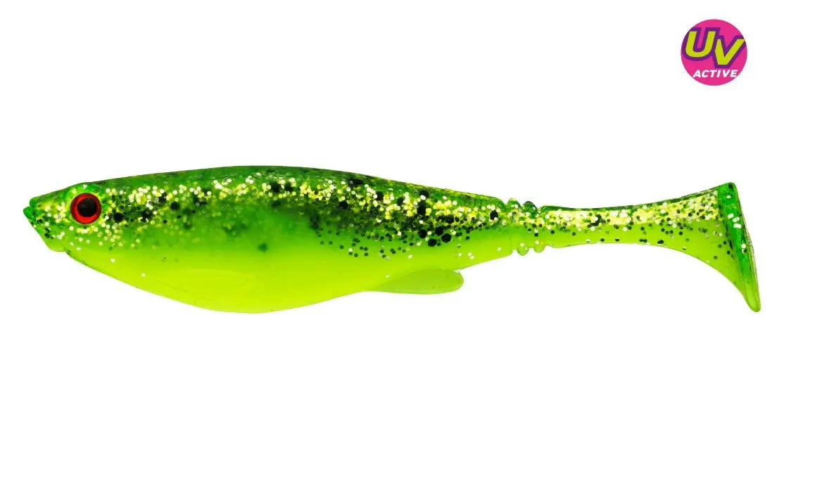 Naluca Soft DAIWA SHAD PROREX BELLY 6CM/CHART.SHOCKER/4BUC/PL