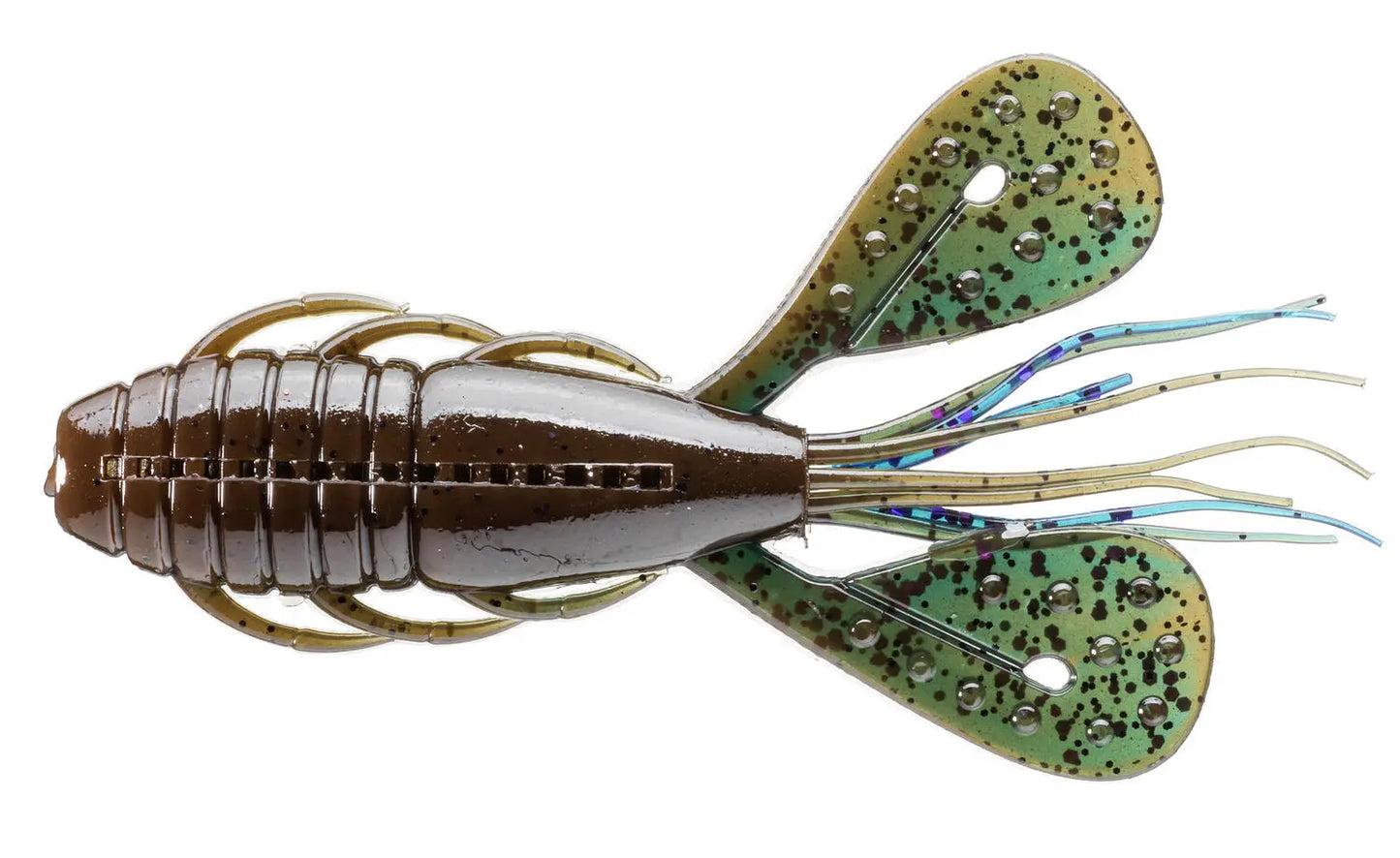 Naluca Soft DAIWA PROREX BOTH CRAW 7,5CM GREEN PUMPKIN/PURPLE
