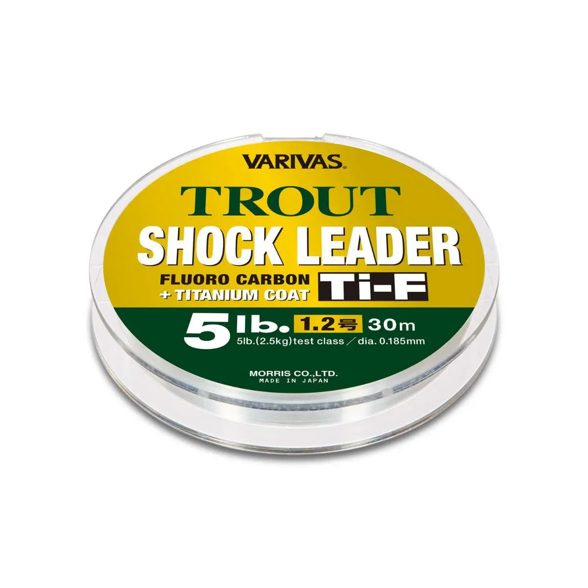 Varivas Fir Trout Shockleader Fluorocarbon Ti-f Titanium 30m 0.128mm 2.5lb