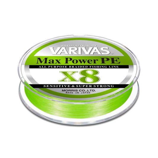 Varivas Fir Max Power Pe X8 150m 33lb 0.235mm Lime Green Fluo