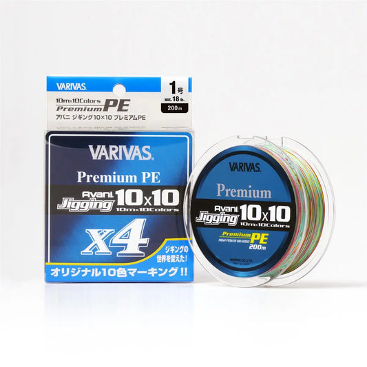 Varivas Fir Avani Jigging 10x10 Premium Pe X4 200m 10lb 10mx10 Culori