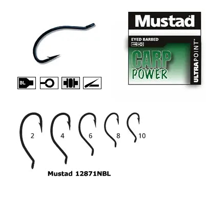 Mustad Xx Carlig Mustad Ultrapoint Bl. Forjat Ochet Revers 10buc/Pl
