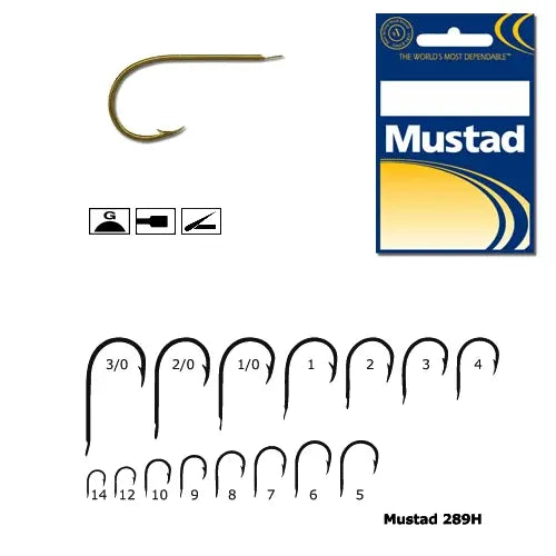 Mustad Xx Carlig Mustad Auriu Revers Cioc Papagal 286b 50buc/Pl