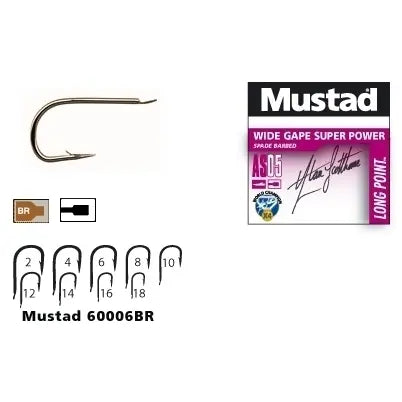 Mustad Cirlig Long Point As05 .