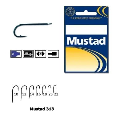 Mustad Cirlig Concurs,negru,tija Lunga .