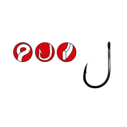 Gamakatsu Carlige Power Carp Ring Eye 10buc.pl Nr.14
