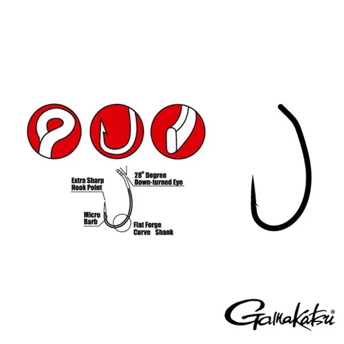 Gamakatsu Carlige G-Carp Snagger 10buc.pl, Nr. 4
