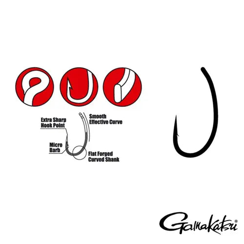 Gamakatsu Carlige G-Carp Hump Back 10buc/Pl, Nr. 4
