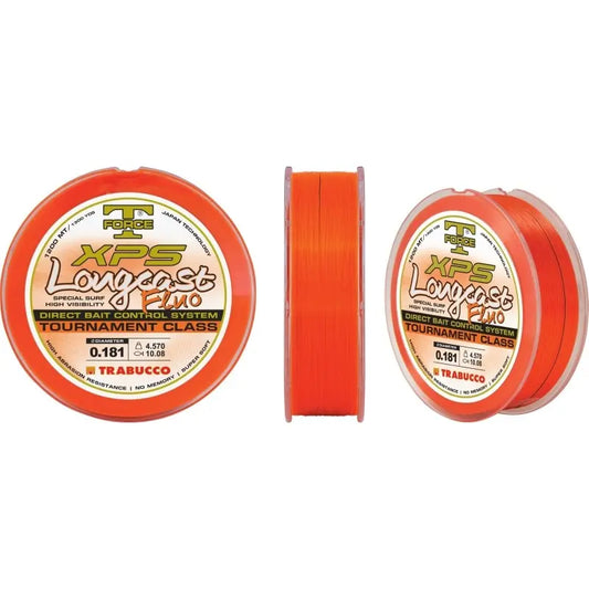 Trabucco Fir T-Force Xls Longcast Fluo 035mm/15,79kg/1200m