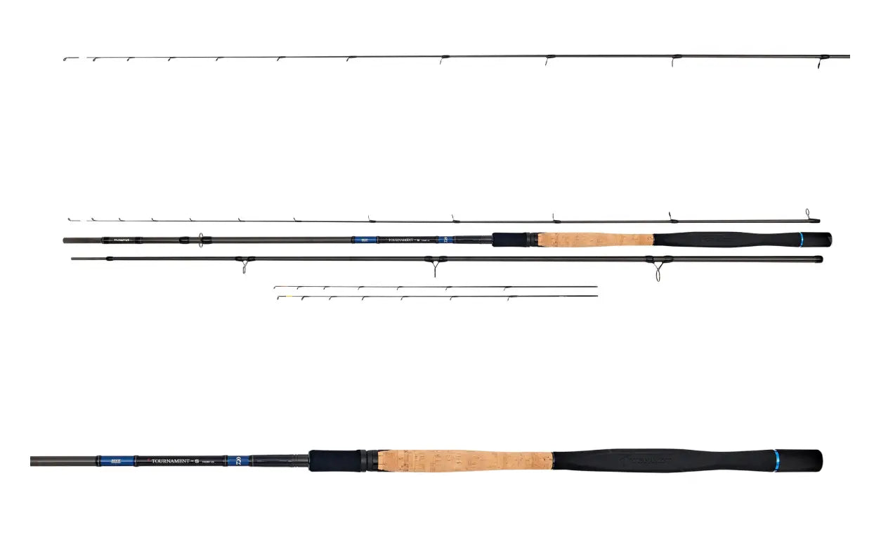 Lanseta Daiwa 3buc.tournament S Feeder 3,90m/120g