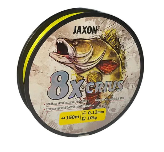 Fir Textil Jaxon Crius Pe 8x Fluo 150m 0.18mm 19kg
