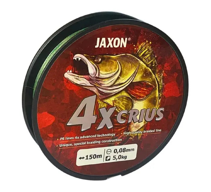 Fir Textil Jaxon Crius Pe 4x Dark Green 150m 0.36mm 45kg