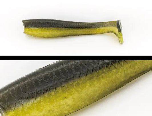 Adusta Various Shad 4 10cm 118 Ghost Ayu