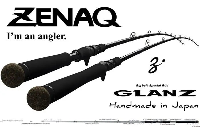 Zenaq Glanz B78-10x Cast 7 8 100-400gr Fuji Titanium Sic