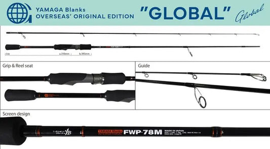 Yamaga Blanks Yamaga Fwp-78m Global 2.36m 7-28gr