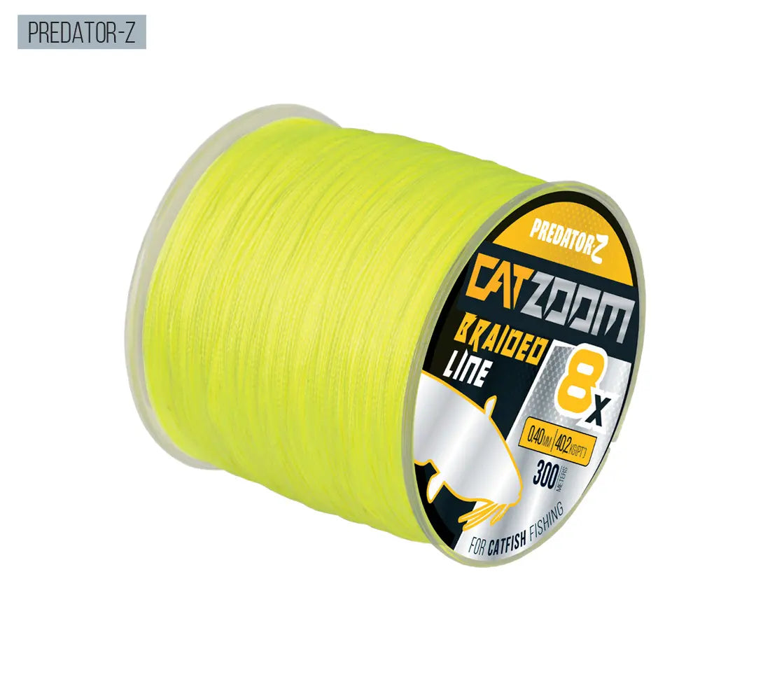 Predator-z Fir Textil Catzoom Catfish 8x 300m 0.50mm 49.8kg Fluo Green