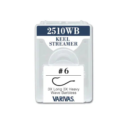 Varivas Carlige Fly Kell Streamer 2510wb Nr 4 F/barb