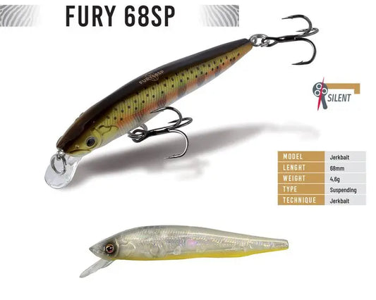 Vobler Herakles Fury 68sp 6.8cm 4.8gr Sexy Shad