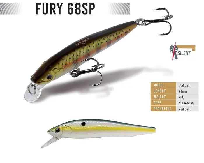 Vobler Herakles Fury 68sp 6.8cm 4.8gr Pearl Ocb